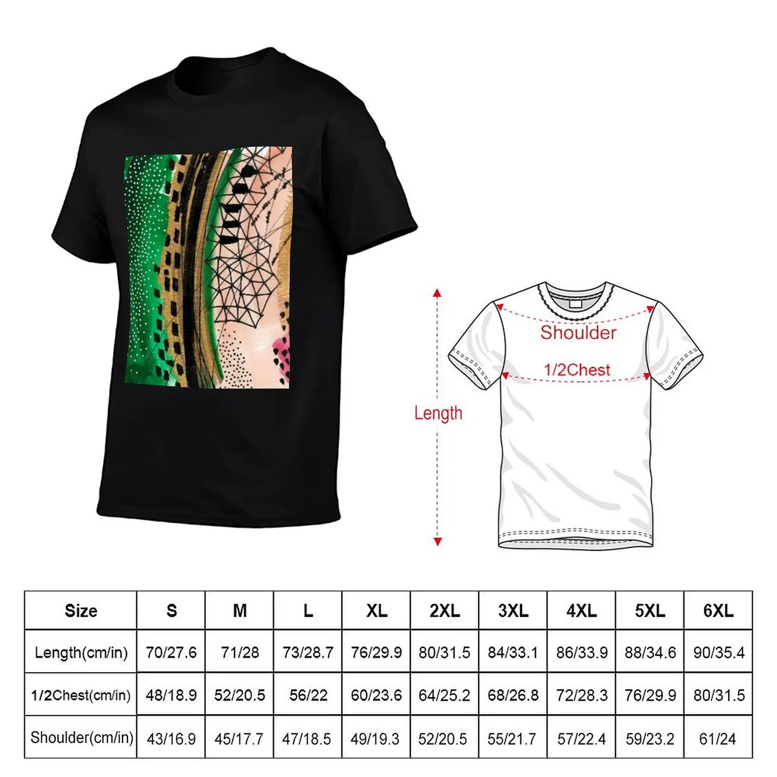 Colorful Watercolor Abstract Painting T-Shirt designer shirts customs cute clothes boys animal print mens workout shirts