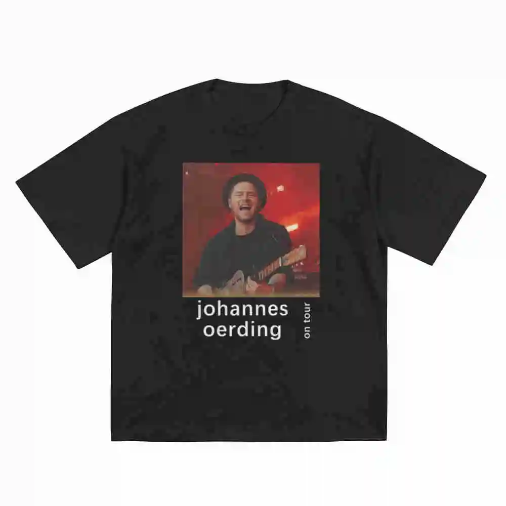 Johannes Oerding Album Merchandise Short Sleeve Tee 100% Cotton T-Shirt