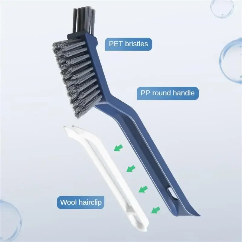 Multipurpose Bathroom Tile Floor Gap Cleaning Brush Window Groove Hand Cleaning Brush Household Wall Corner Kitchen Tool