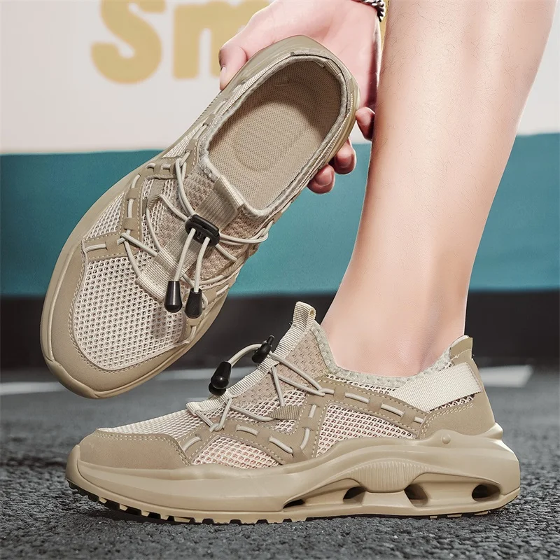 2024 New Mesh Breathable Golf Grass Comfortable Fitness Jogging Shoes Fashionable Casual Walking Shoes Size 38-45