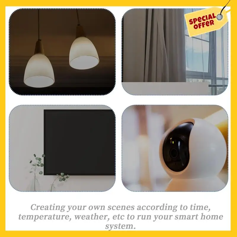 ABDE-Ewelink Zigbee 3.0 Smart Hub، جسر بوابة لاسلكي لجهاز التحكم عن بعد الصوتي للتطبيق، يعمل لمساعد Alexa Google Home