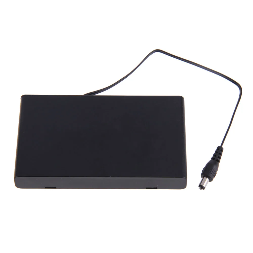 8 × AA 12 فولت حافظة بطاريات مع مفاتيح تشغيل/إيقاف وغطاء صندوق حامل البطارية لساعات الحائط راديو لحم الخنزير للأطفال #4