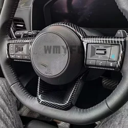 For Nissan Qashqai J12 X-trail T33 e-Power 2022 2023 2024 Steering Wheel Gear Frame Cover Trim Interior Styling Accessorie
