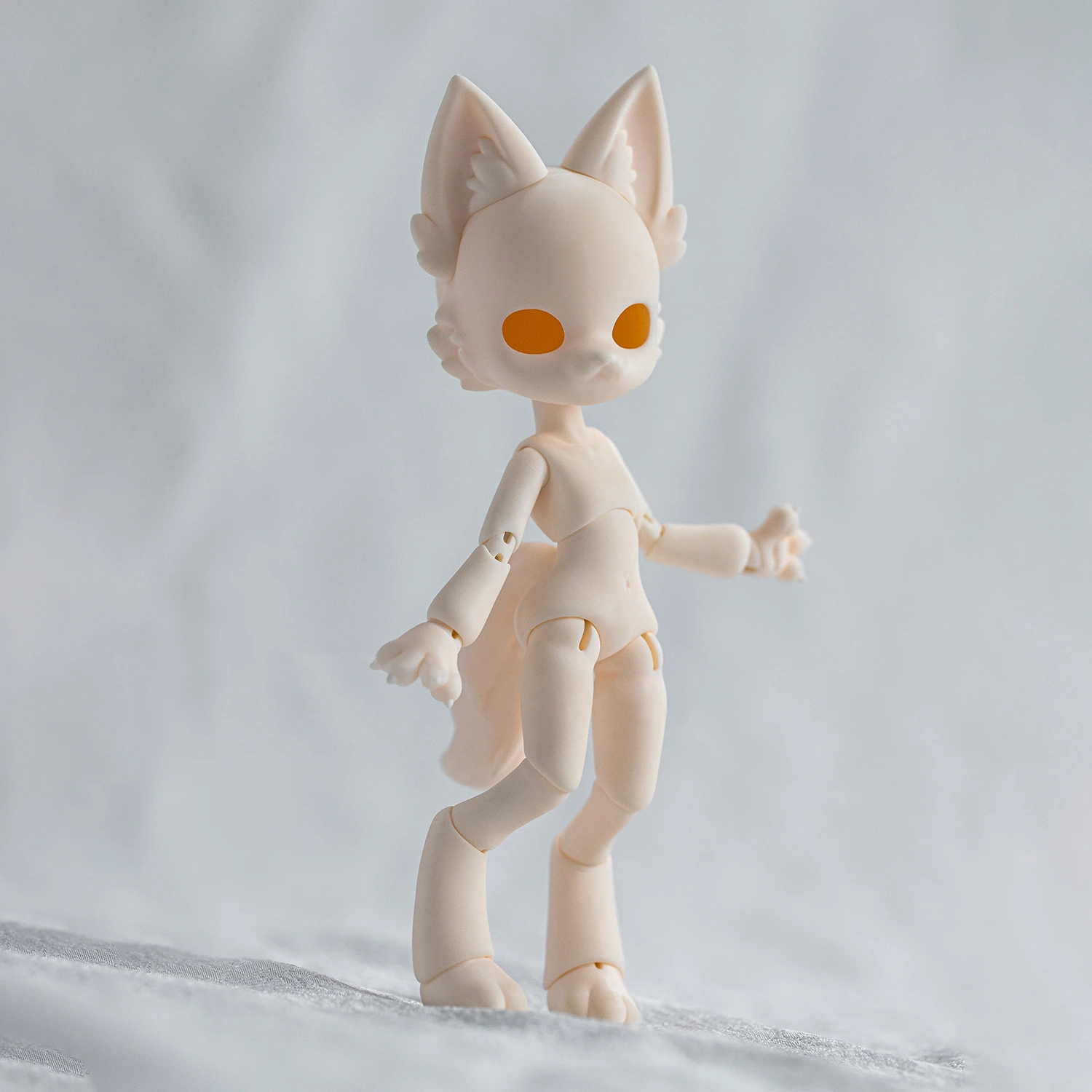 لطيف 1/12 مقياس القط الوحش الجسم Bjd دمية الجسم يمكن إرفاق الطين رئيس Ob11 الغضب Bjd نموذج دمية لعبة هدية