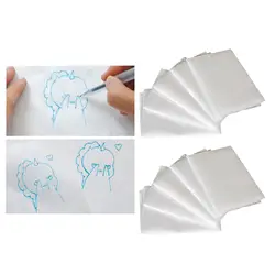 10 Sheets White Carbon Transfer Paper Inch Carbon Copy Paper with Embossing