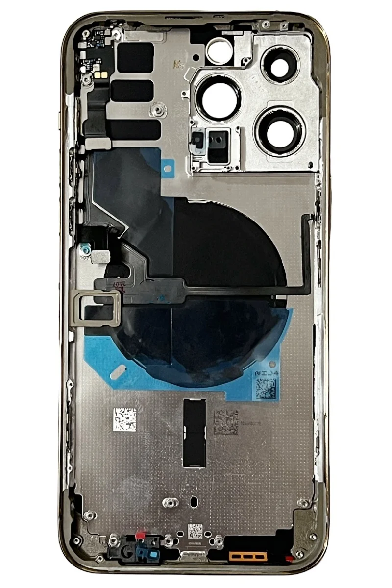 

New For Iphone 14promax Back Cover Housing Battery Middle Chassis Frame Assembly Door Rear with Flex Cable