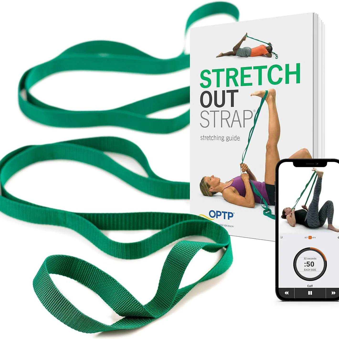 Outdoor Sports Yoga Stretching Belt, Physical Therapy Elastic Band, Multi-Loop Fitness Elastic Band, Elastic Strap