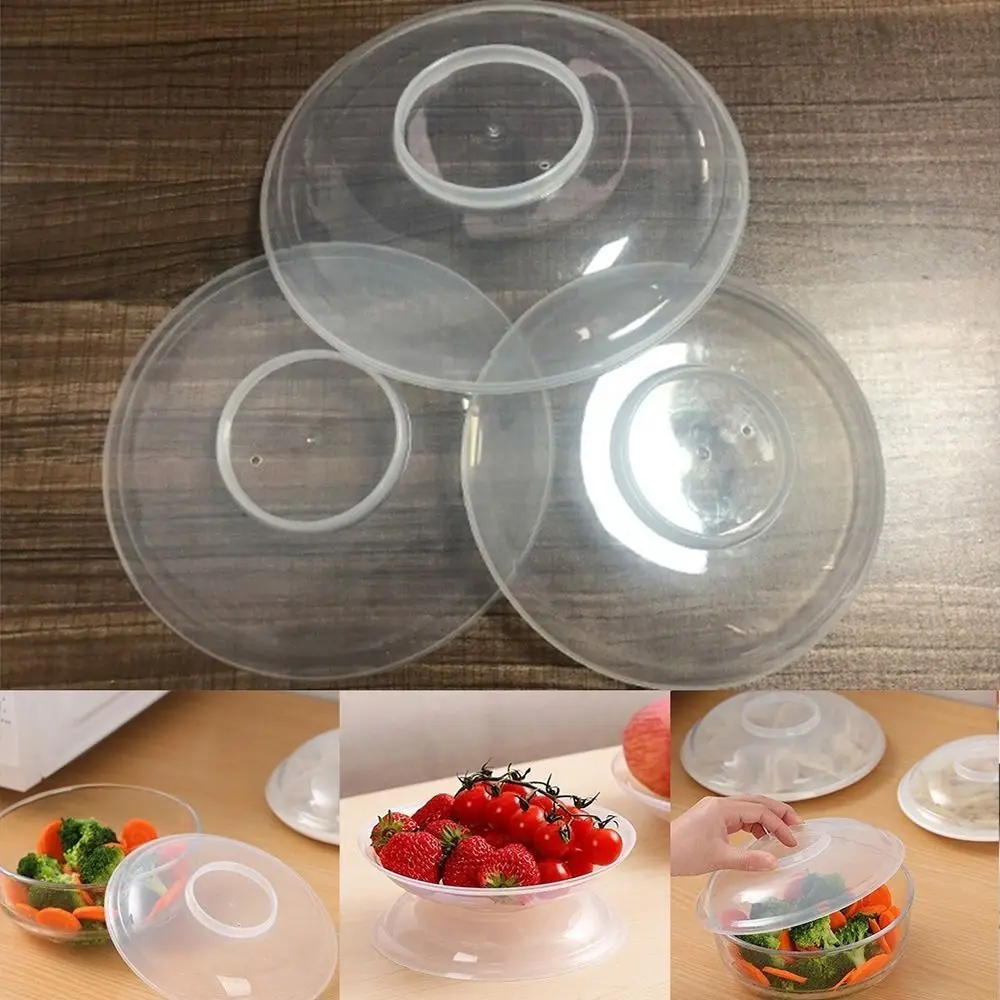 1Pcs Heat Preservation Microwave Splatter Cover High Tempera