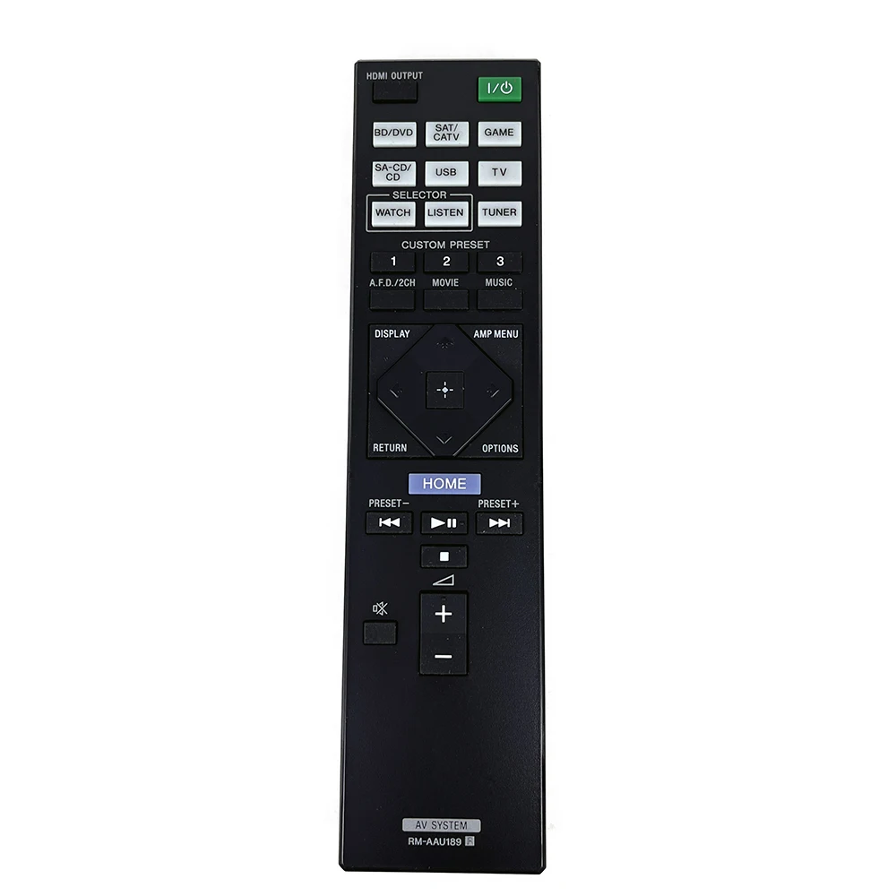 Remote Control suitable for Sony AV Receiver RM-AAU189 STR-DN1050 STR-DN850 HT-CT350