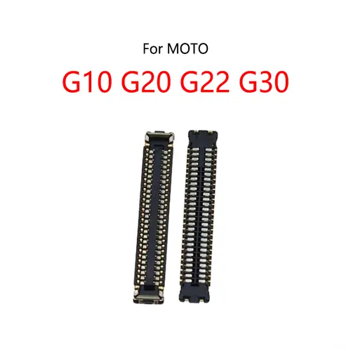 10PCS For Motorola Moto G10 XT2127 G20 XT2128 G30 XT2129 G22 E20 LCD Display Screen FPC Connector Port On Mainboard / Flex Cable - Image 4