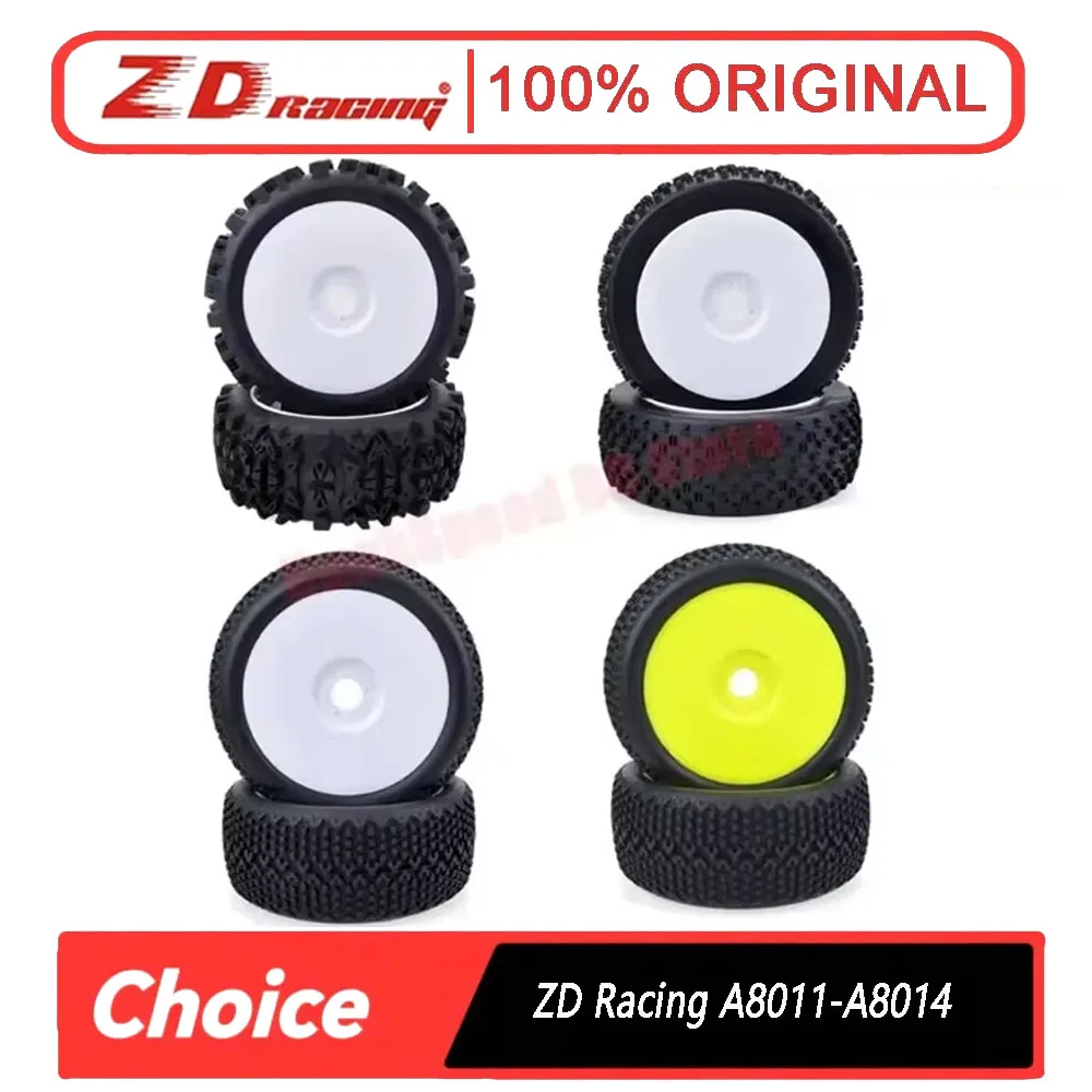 

ZD Racing 4PCS 1/8 Tires: 120mm/112mm Rubber, 17mm Hex Hub – On/Off-Road Monster Truck Fans