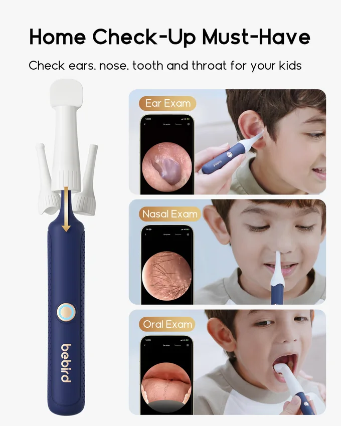 2025 New Arrival Bebird EarSight Plus I35R R37R D39R Visual Earpick Bendable & Affordable All-in-1 Ear Rod Earwax Removal Kits