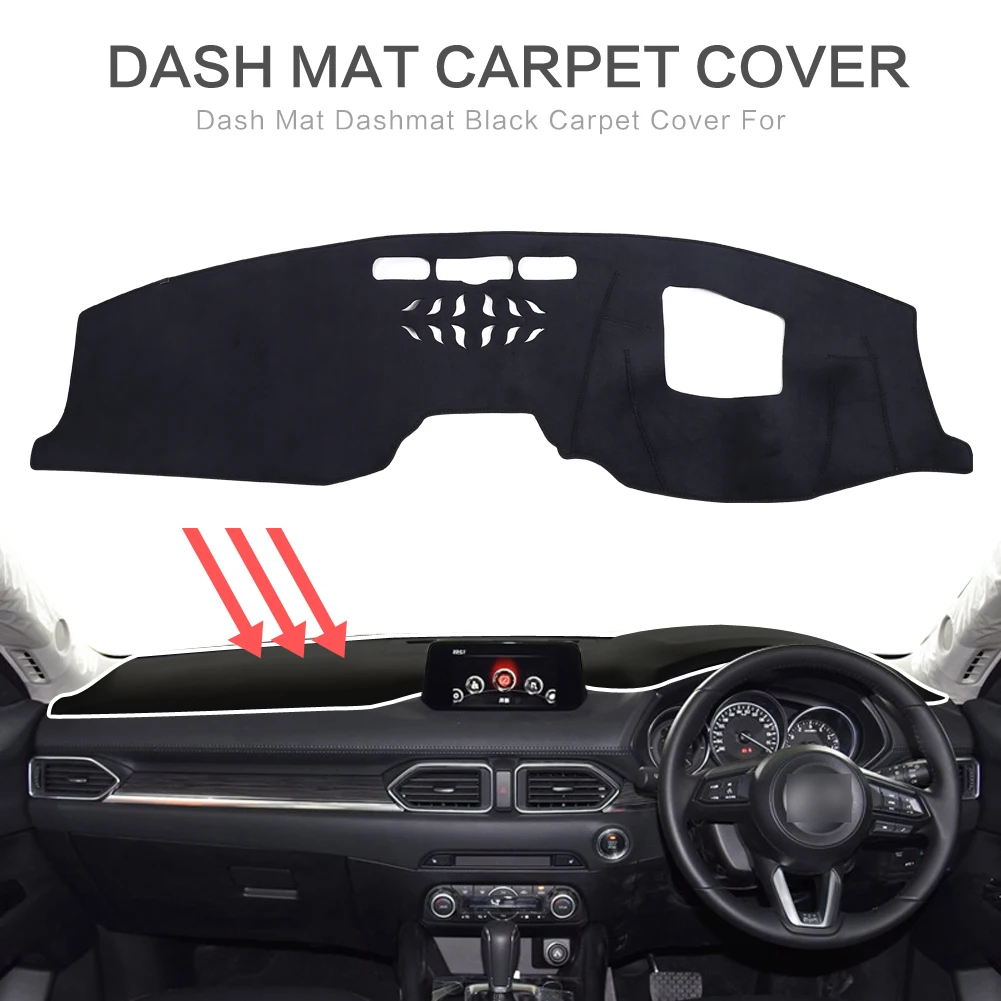 

Car Dashboard Mat for Mazda CX-5 CX5 KF CX-8 2017 2018 2019 2020 2021 2022 Sunshade Protective Carpet Dash Mat Dashmat