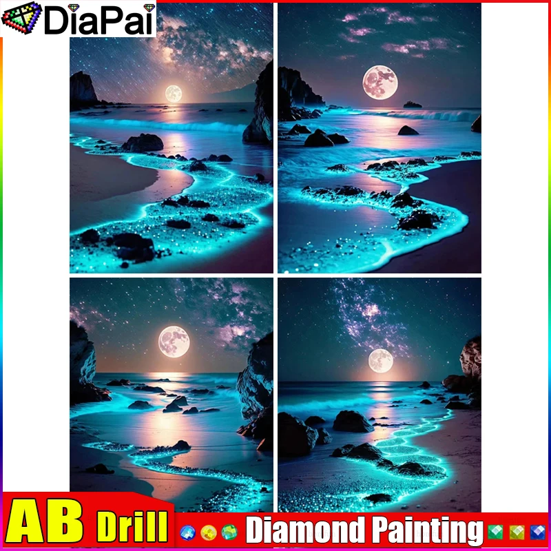 DIAPAI AB Full Diamond Embroidery 