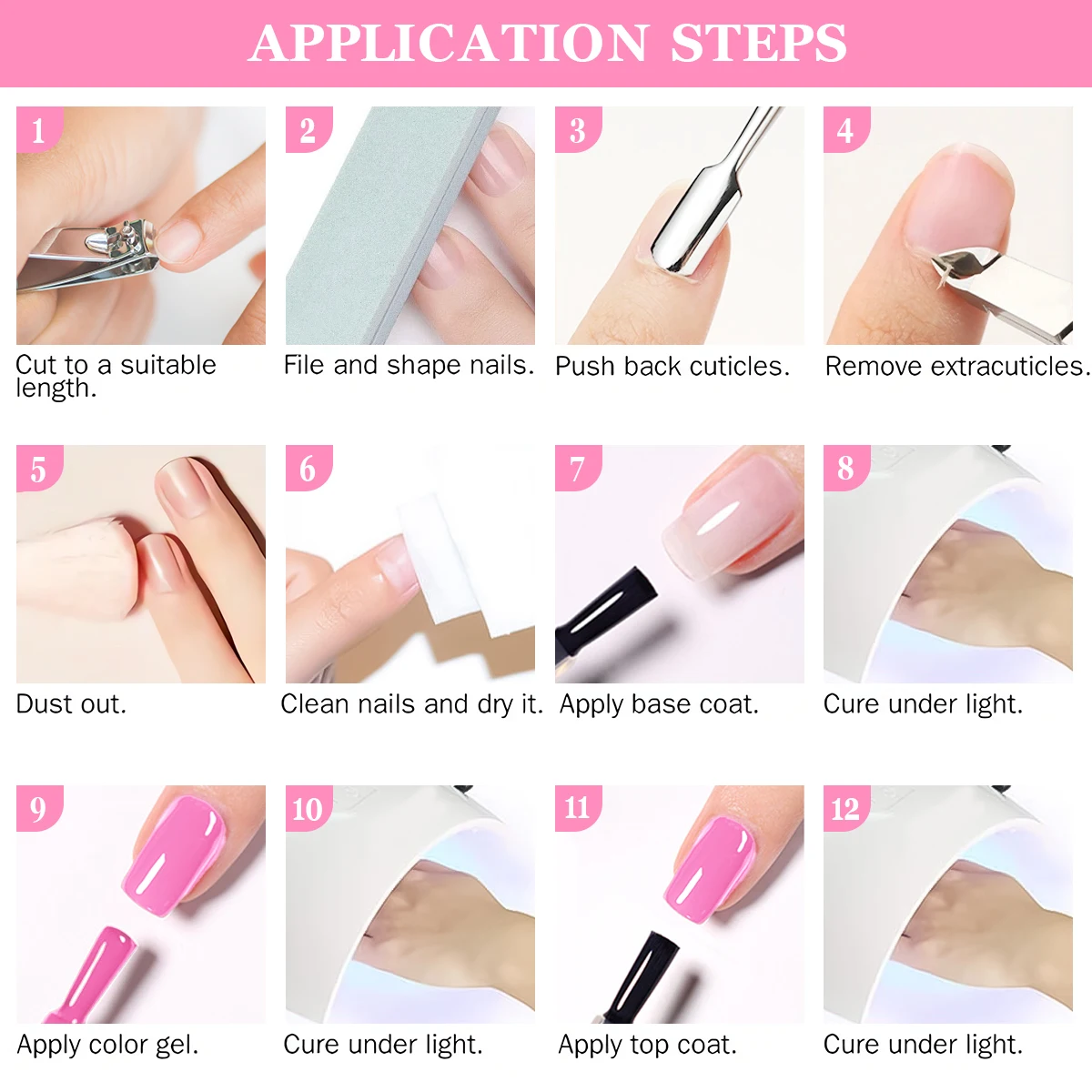 6Pcs/Set Faandin 0.24oz*6 Bottles Gift Box Set, Solid Color Pearlescent Gel Nail Polish Set, Rich Colors, Selected in Purple, Red, Nude Tones, Dazzling Nail Polish Set, High-Quality Nail Polish, Long-Lasting, Wear-Resistant, Not Easy to Fade, Easy-To-Remove Nail Polish, Gift for Mom, Gift for Girlfriend, Perfect Gift, Wholesale Nail Polish for Nail Salons