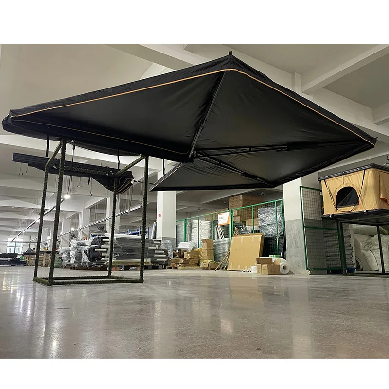 

WJW DZ LW Advanced Best Seller Wholesale Overland Awnings Toldos Strong Windproof Free Standing 270 Degrees Awning