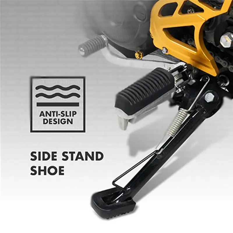 M46K-Motorcycle Stand Pad 5PCS Anti-Slip Bracket Footrest Soft Rubber Pad Scooter Base Plate
