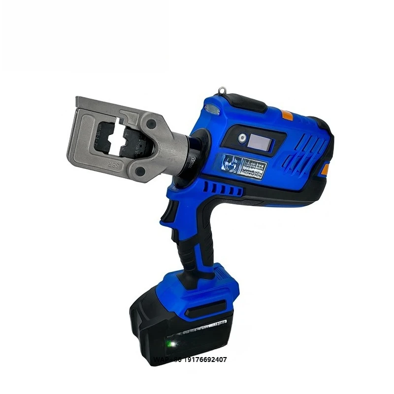 NBC-705 Professional Battery Hydraulic Crimping Tool 10-240mm² Electric Crimping Pliers with OLED Display and Bluetooth