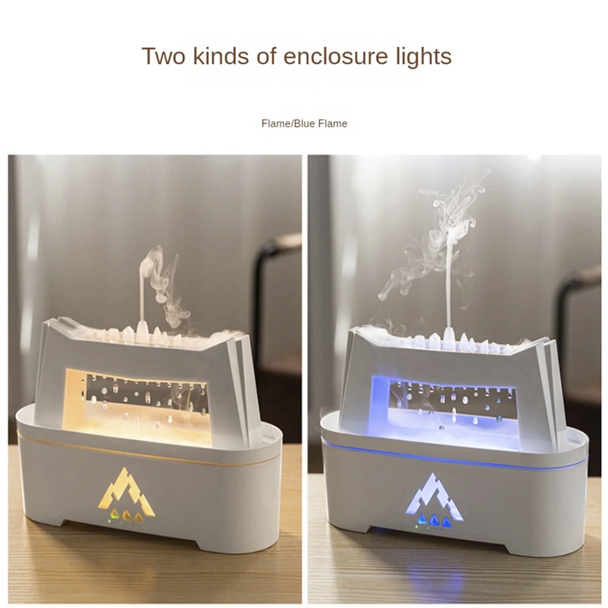 A35T-Rain Drop Air Humidifier Essential Oil Diffuser 300Ml LED Lamp Remote Control Rain Cloud Aromatherapy Diffuser US Plug