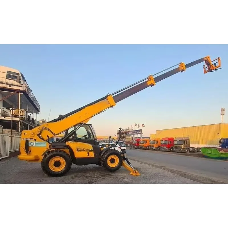 Reliable 85 HP Diesel Engine Telescopic Handler 3 Ton 7m Boom Forklift 4WD Telehandler Loader with Hydraulic Transmission