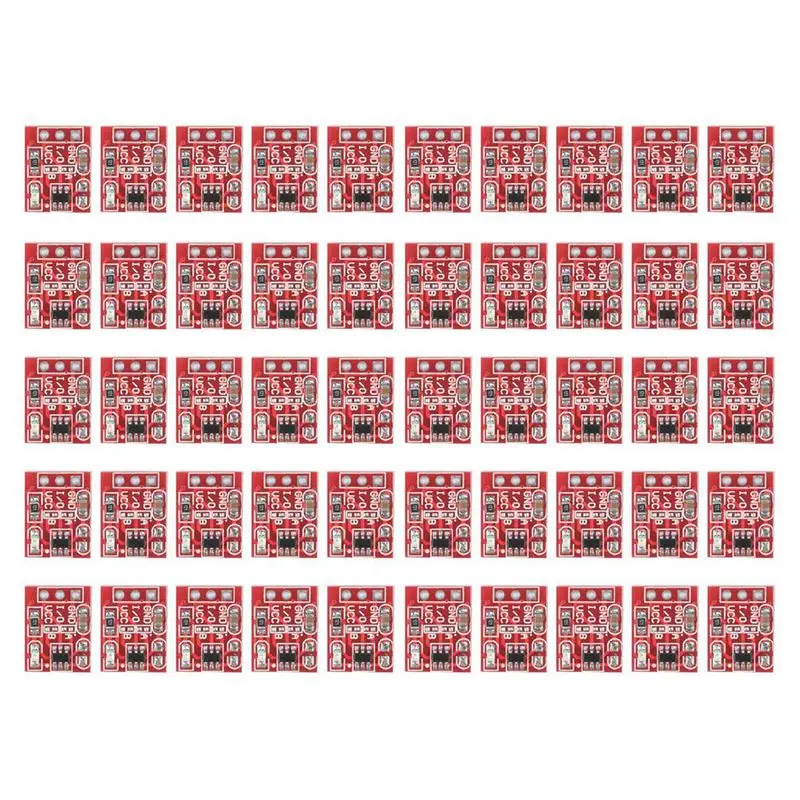 250Pcs Ttp223 Touch Button Modular Self-Locking Jog Capacitive Switch Single-Channel Transformation