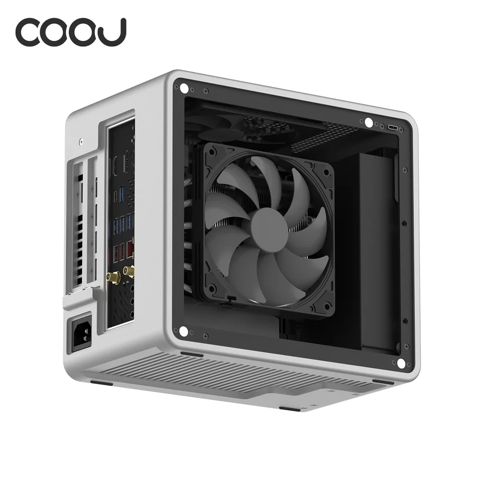 COOJ Sparrow MQ6 All Aluminum Alloy Integrated Molding ITX Small