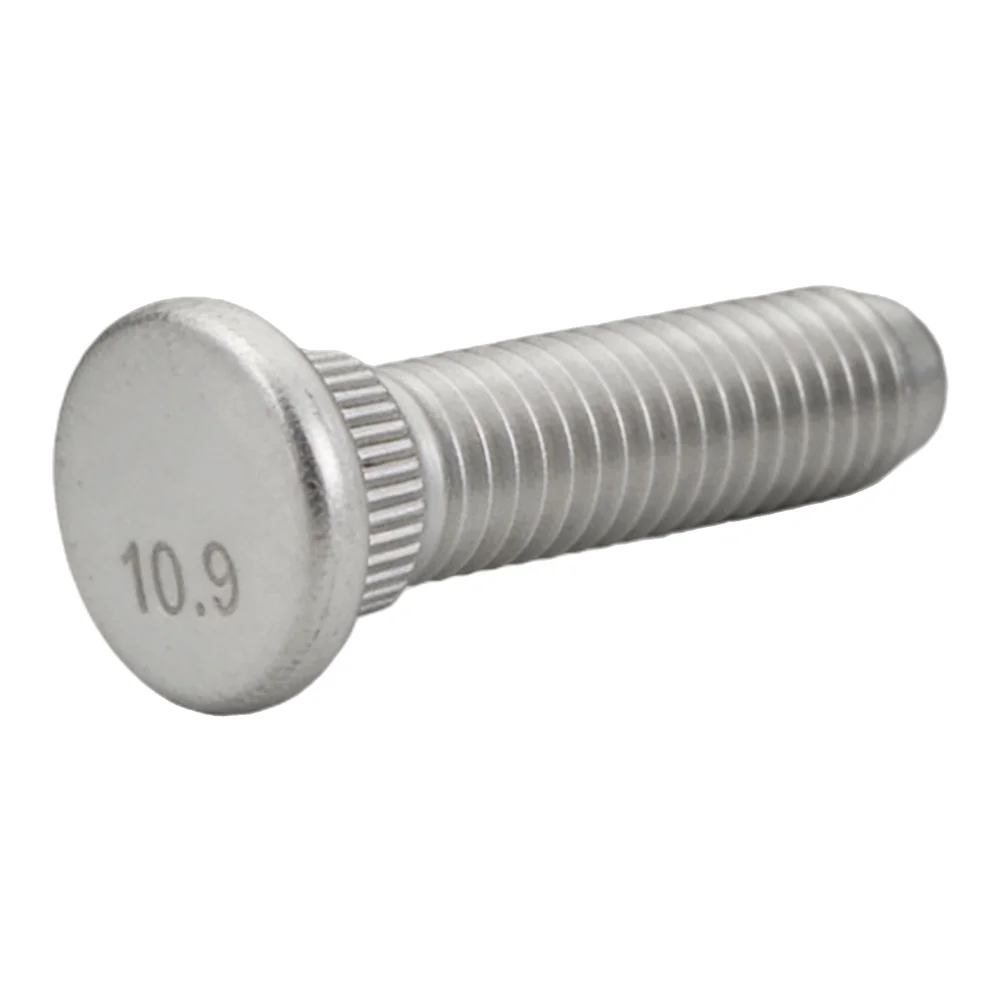 Hub Bolt Lug Studs Wheel Stud Replacement Steel Construction Direct Replacement Easy Installation OEM 6509858AA