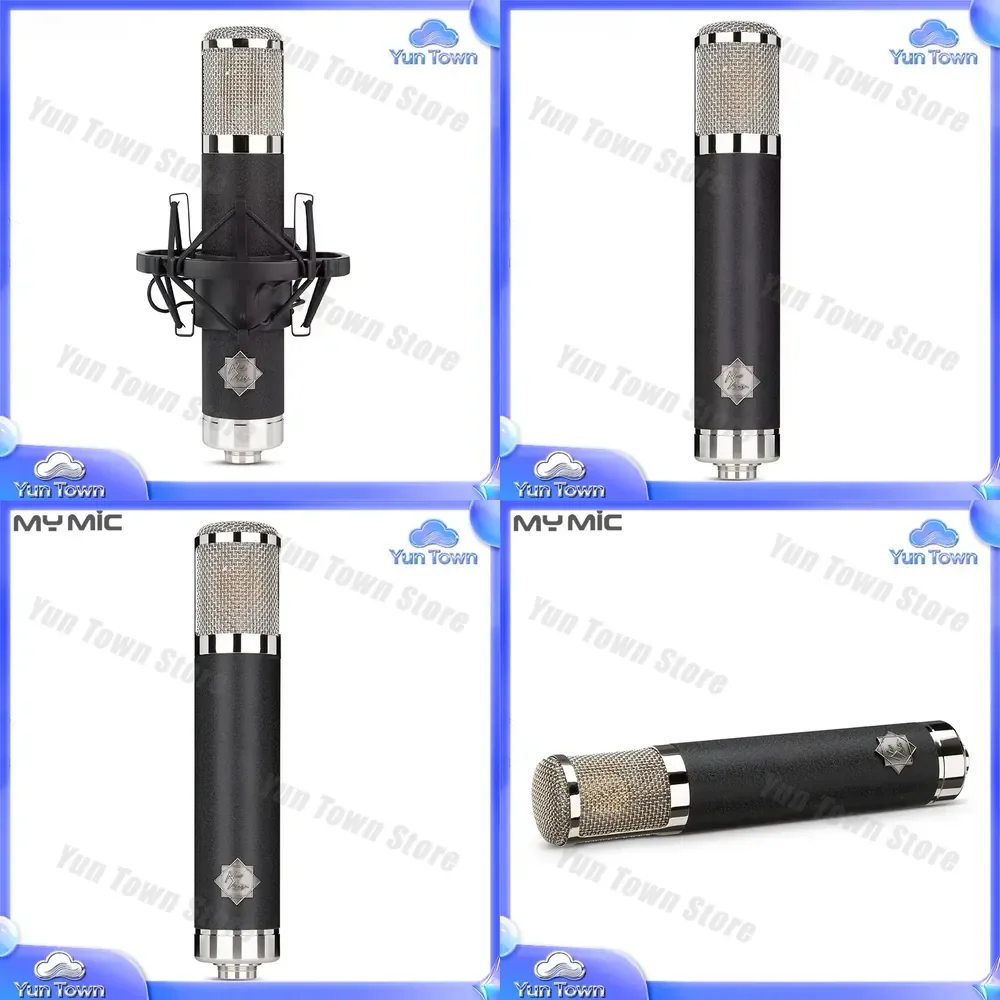 AK47 Professional Mic 34mm Capsule Condenser Large Diaphragm Studio Microphone for Vocal Recording Singing for Home Studio