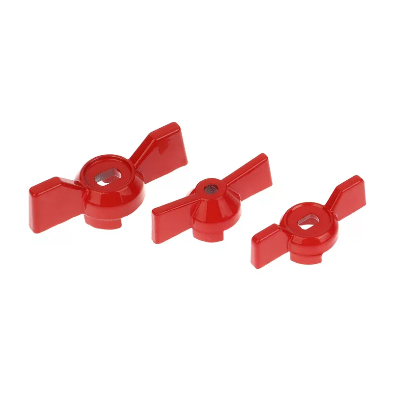 

2pcs Accessory Aluminum Handle Valve Ball Wrench Red Butterfly Accessories Practical And Decorative Item For Daily Use