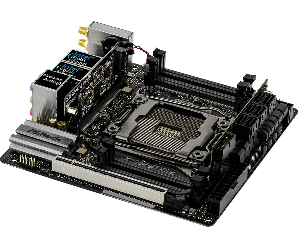 X299E-ITX/ac + Core i9 7980XE + 128GBメモリ S61d02cbbb25649b9adb207106f185