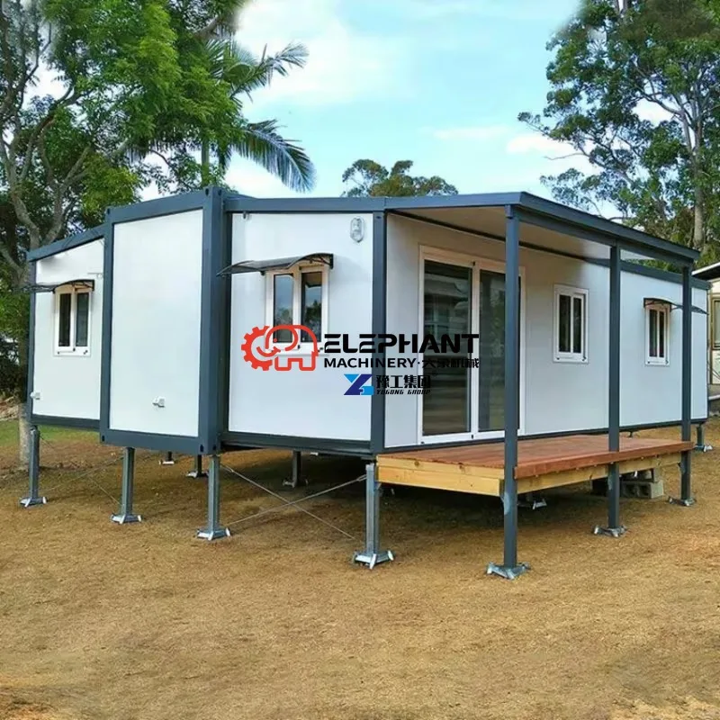 Luxury Residential Housing System Container House Villa 40ft Modular Architecture Prefab Expandable Container House