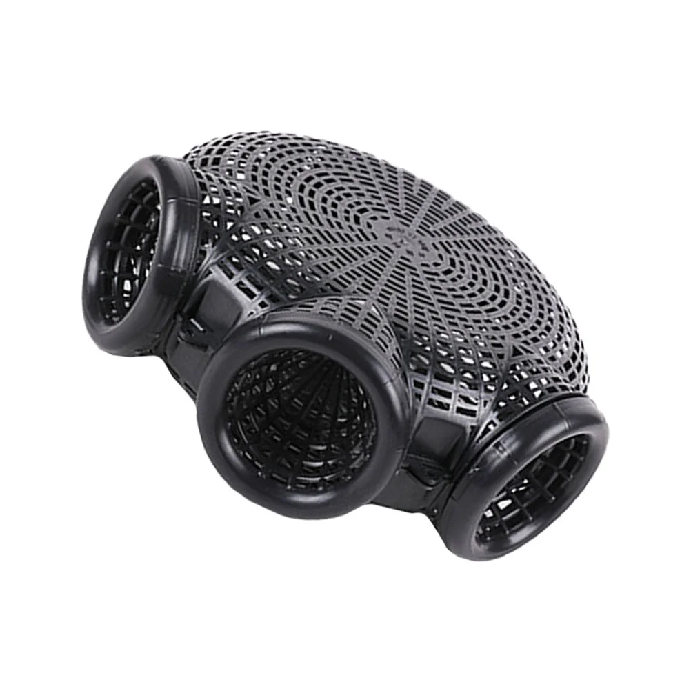 

Yellow Eel and Shrimp Cage Traps Fishing Net Saltwater for Lobster Crab Nets Crabbing Black Catcher