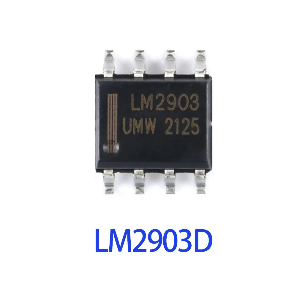 10PCS LM2903DR LM2903D LM2903 SOP8 IC Chip