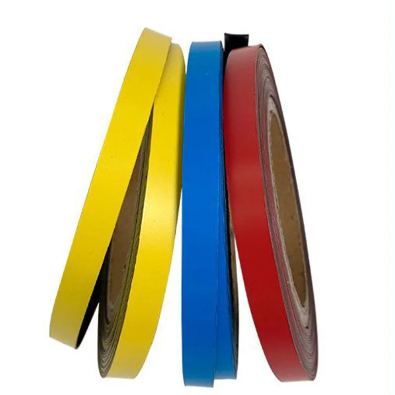 10 Meters Colorful Soft Magnetic Strips For Office Supplies And School Use Flexible Magnetic Tape in Assorted Colors