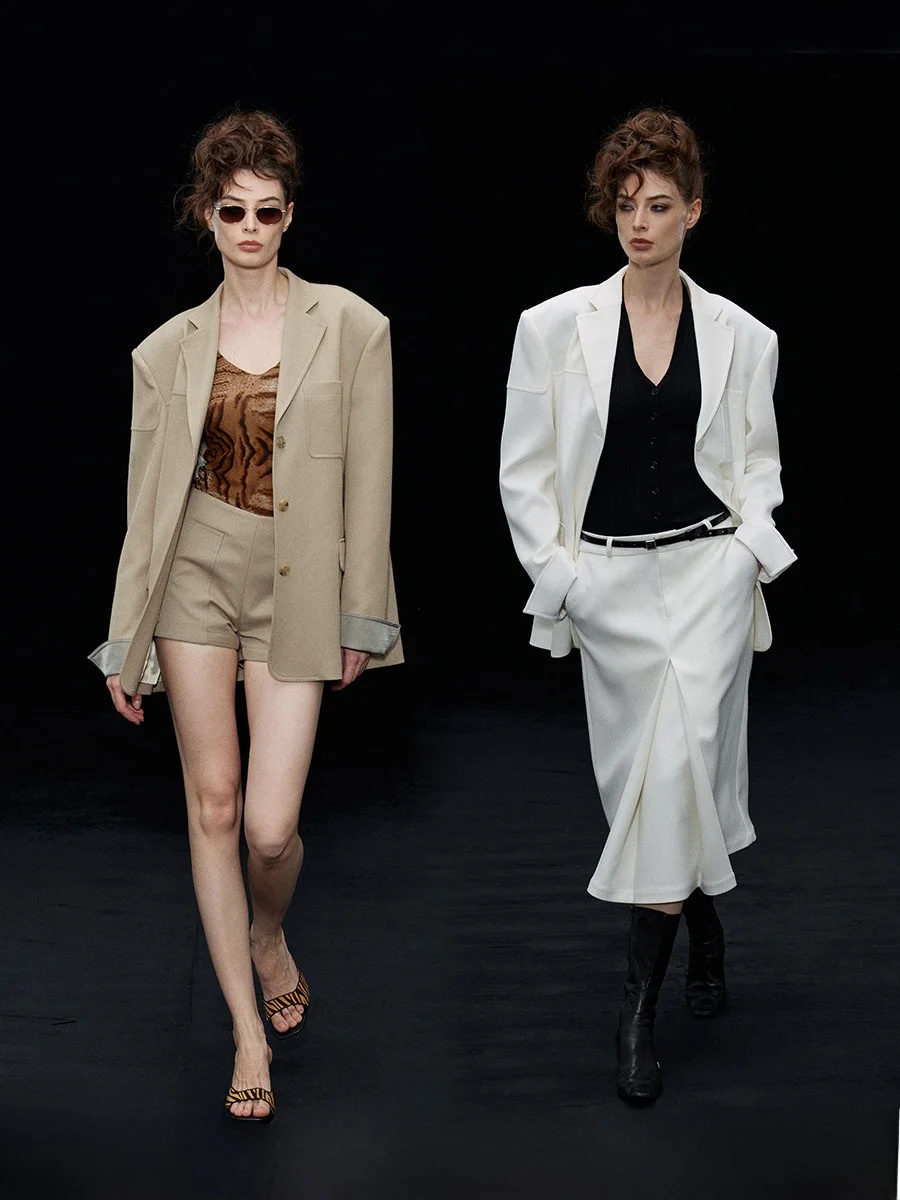 

Женский пиджак Randpiee с одной пуговицей, отложным воротником, длинными рукавами, повседневный, для офиса, свободного кроя, однотонный, на одной пуговице