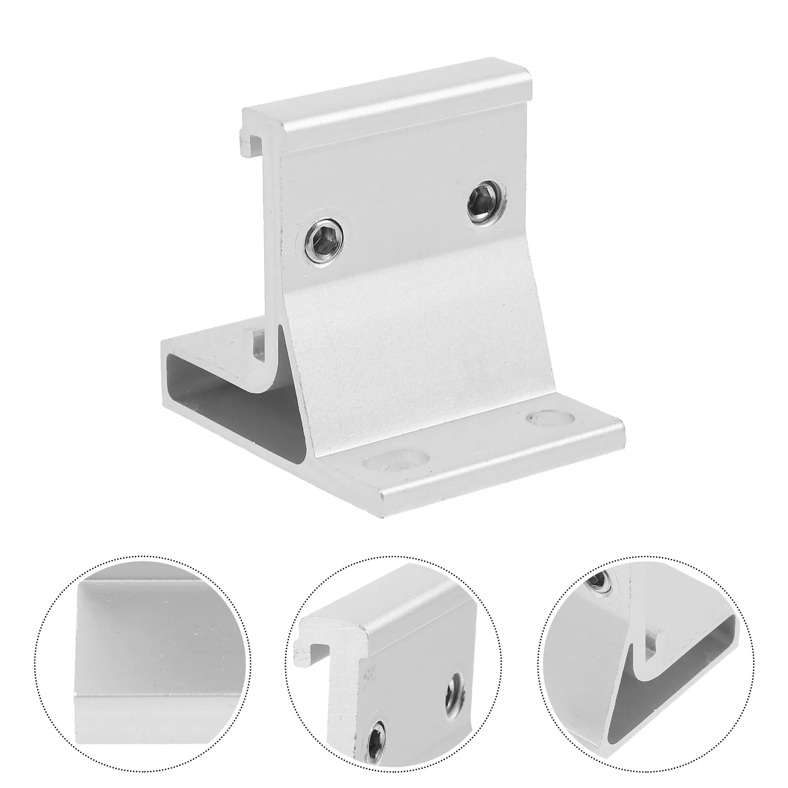 Side Hang Buckle Slide Track Corner Brace Stainless Steel Sliding Door Accessories Folding Door Hardware Reliable