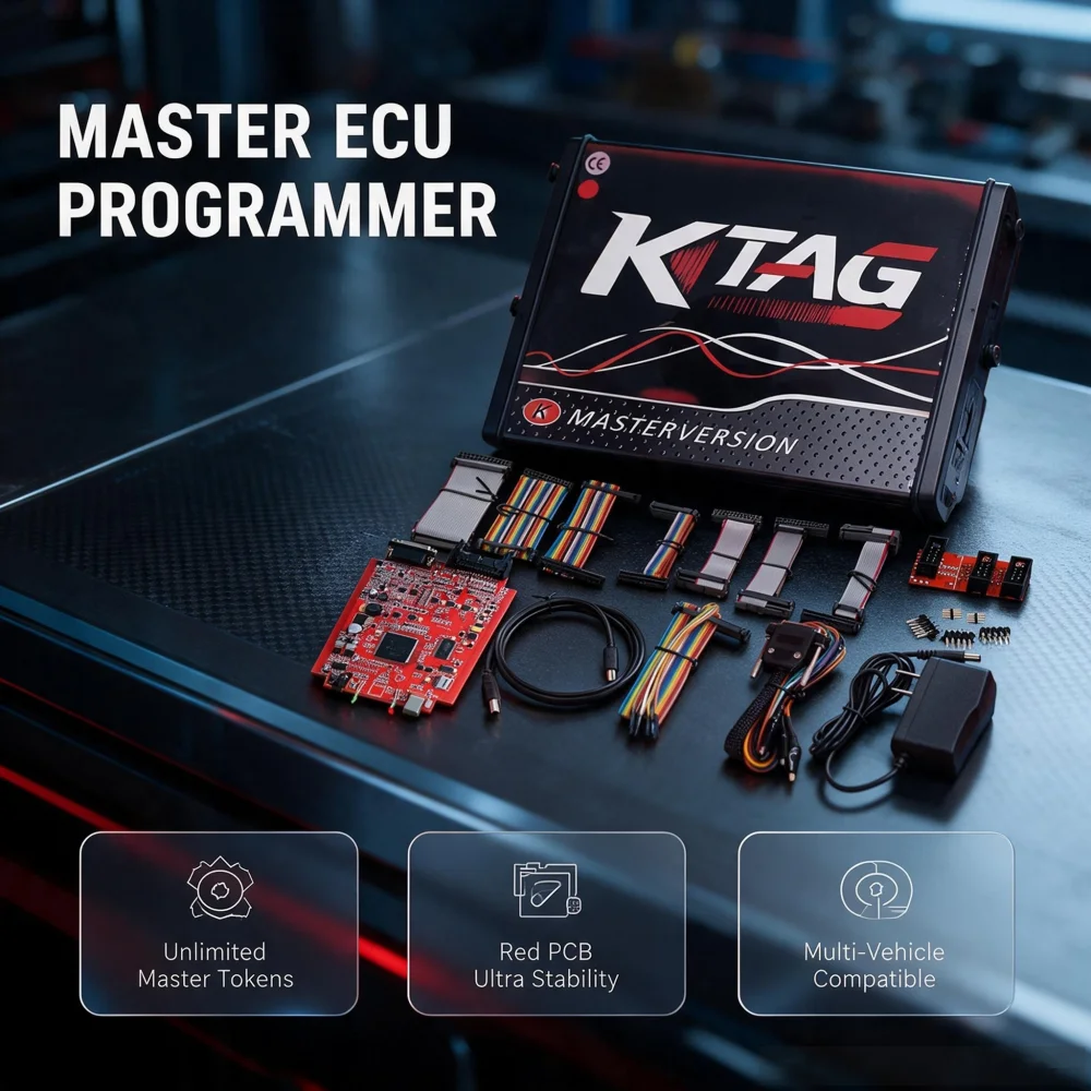 เครื่องมือโปรแกรมปรับแต่งชิป E - Ecu Programmer Kess V2 บทวิจารณ์และราคา