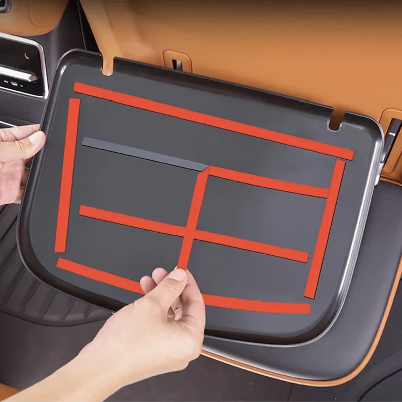 For Leading Ideal LiXiang L7 2022 2023 Second Row Seat Leg Support Protective Cover Plate Interior Modified Accessories