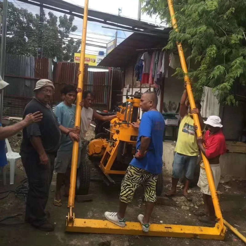 

China Borehole Water Well Drill Rig Machine Construction Core Drilling Rig Mining Sample Coring Ground Drilling Rig Machine