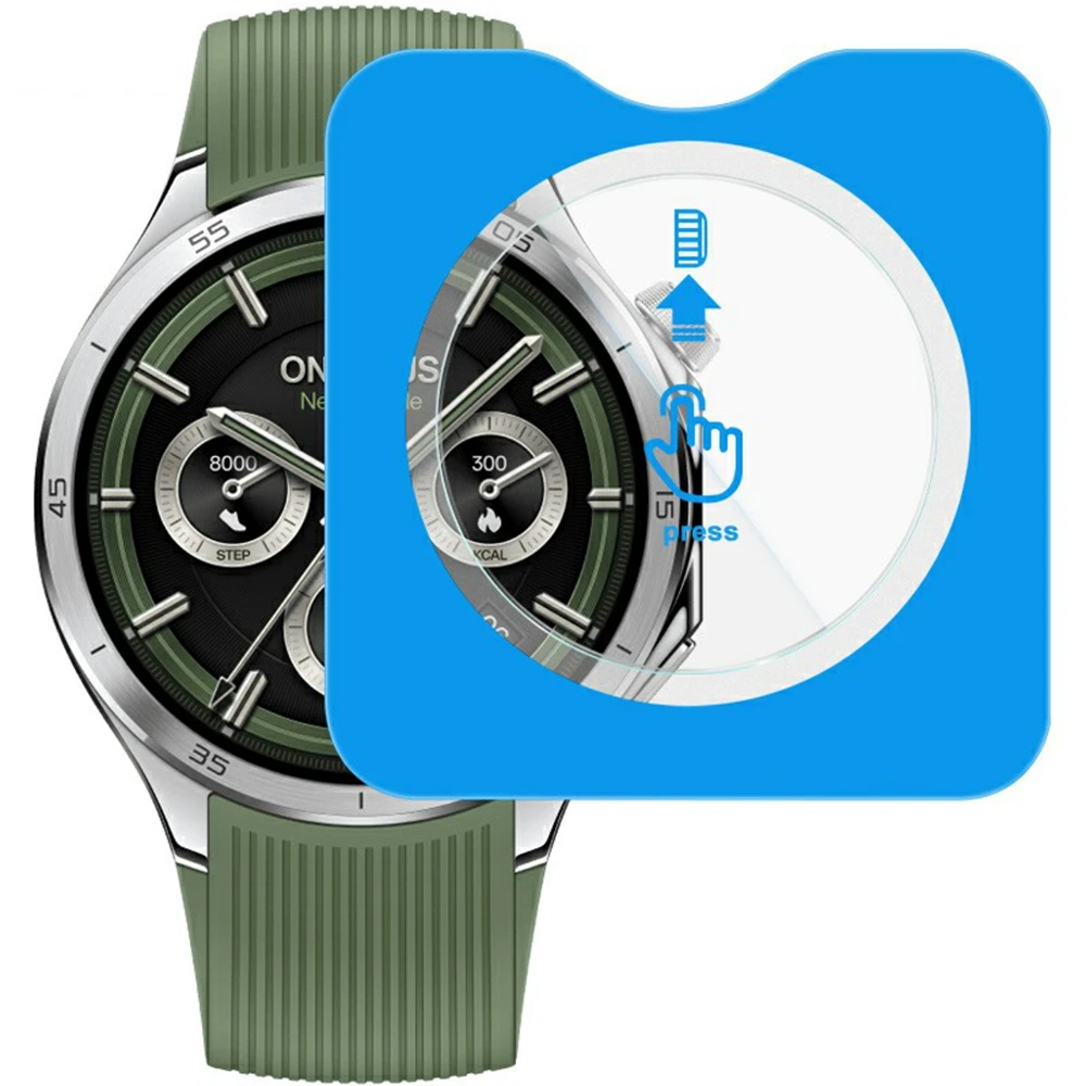 

For OnePlus Watch 3 Tempered Glass Screen Protector with Installation Tool