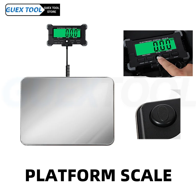 

300KG /0.5G Smal Balance Weigh Precision Digital Counting Scale Electronic courier Food Balance Weight Scale with LCD Screens