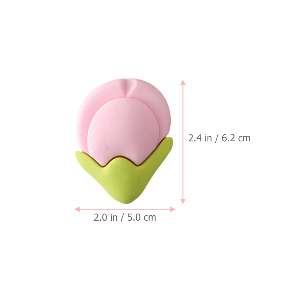

12pcs Flower Fridge Magnet Decorations Colorful Tulip Magnetic Refrigerator Whiteboard Locker Home Accessories
