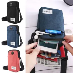 Unisex Oxford Cloth RFID Passport ID Bag Waterproof Multi-Functional Document Pouch ID Credit Card Holder Travel