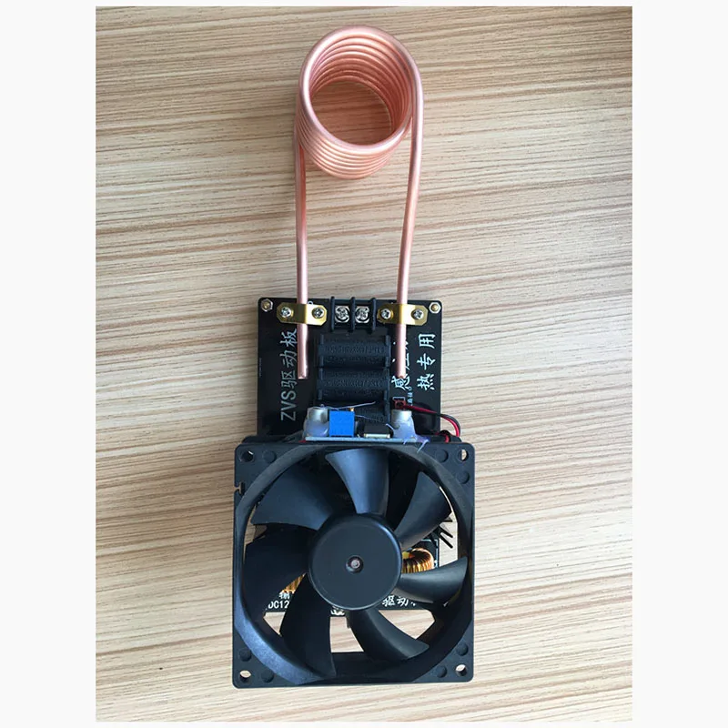 ZVS высокочастотный индукционный нагрев 1000 Вт высокочастотная закалка печь промежуточной частоты без крана