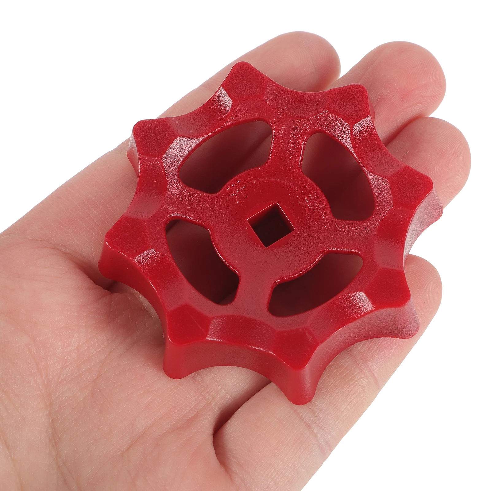 

Valve Handle Shutoff Wheel Decorative Replacement Switch Gas Faucet Outside Hose ABS 6x6 Kitchen Attachment