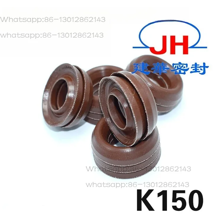 2026 NEW 1PCS   middle sleeve fluorine rubber cloth high-pressure oil seal  cleaning machine oil seal， fluorine rubber oil seal