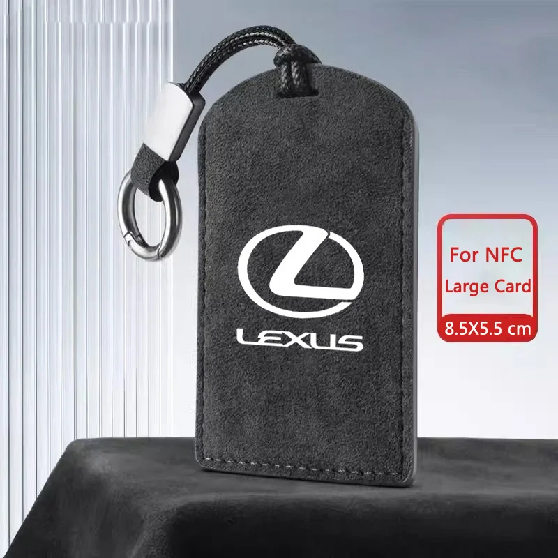 

Car Sticker Leather Car NFC Card Smart Remote Key Fob Case Cover Holder Shell For Lexus F Sport ES LM GS IS NX RX LX LS RX300 Ac