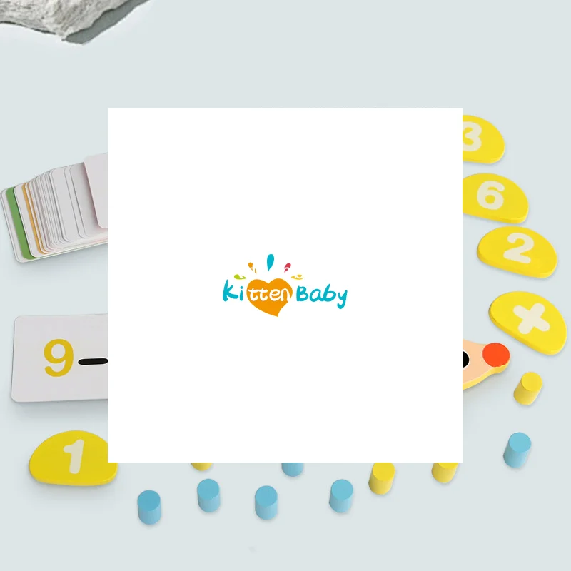 Ouriço de madeira das crianças contador de dez dígitos dez grade jogo adição subtração operação matemática brinquedo número ajuda de ensino cognitivo