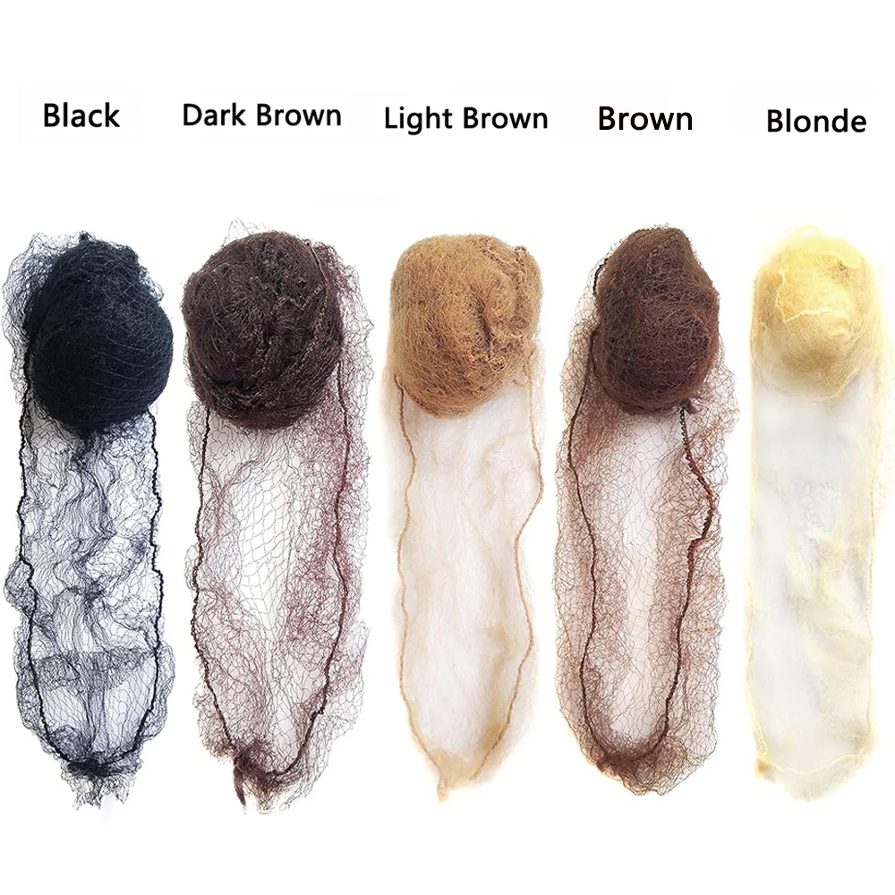 20Pcs Individual Package Invisible Hair Nets, 30Pcs U Shaped Pins for Ballet Bun, Sleeping, Women and Wig