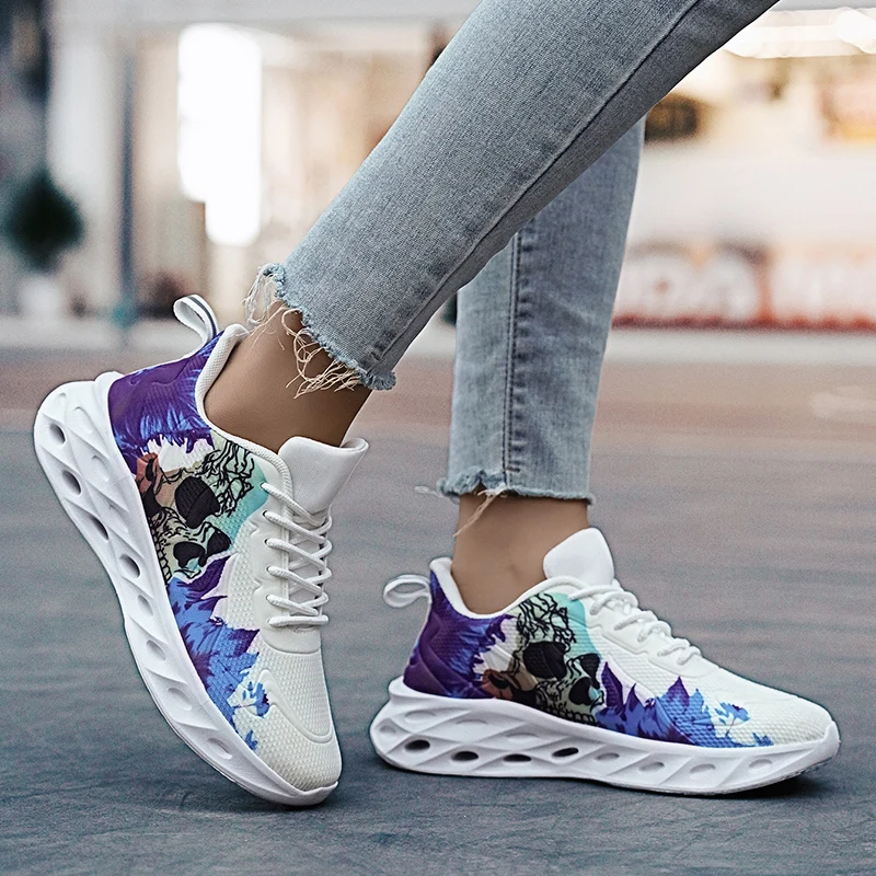 

Hot Selling Man Sports Running Shoes Woman New Fashion Breathable Lightweight Sneakers Outdoor Jogging Tenis Walking Training